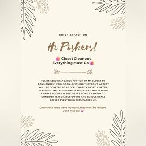 🚨CLOSET CLEANOUT🚨